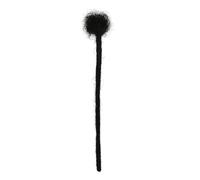 Extension per Dreadlock in Chioma Veri Umani Nero per Uomini e Donne | Leggera e Confortevole, Vestibilità Regolabile, Stile Realistico, Facile da Indossare, per Look Moda