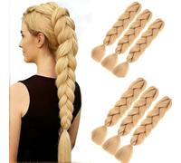Extension Per Treccine Africane 6 Pc marrone capelli per treccine Jumbo Treccia Capelli Fibra Sintetica per Crochet Twist Braiding Hair Extension marrone