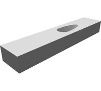 Extension Spacer Compatible with IKEA BEKVÄM Shelf - Wall Mount Depth Adapter