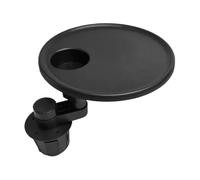 Extensore portabicchieri per auto, 25,8 x 16 cm, vassoio per auto, tavolo di montaggio per bevande regolabile, vassoio organizzatore tazza girevole, supporto alimentare per veicoli, piattaforma