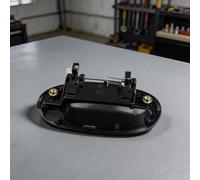 Exterior Door Handle Front Left for per chevy Spark 2010-2013(Rear left) | Front left position, fits Spark 2010-2013, direct OEM replacement, black finish, plastic