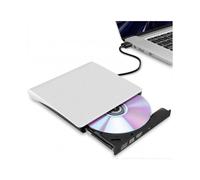 External CD/DVD Drive for Laptop, USB 3.0 Ultra-Slim Portable Burner Writer Compatible with Mac MacBook Pro/Air iMac Desktop Windows 7/8/10/XP/Vista (