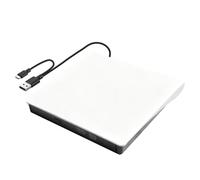 External DVD Drive USB 3.0 and Type-C Portable CD DVD +/-RW ROM Drive for Laptop PC Desktop CD DVD Burner Reader Compatibile con Windows XP / 2003 / Vista /7 /8/10/11 Linux