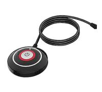 External PC Powerr Button - 1.6M PC Powerr Extension switchh | Desktop PC Case Powerr Reset switchh | External Remote Case Motherboard/Off Button With Two USB And Audio Ports 5.2ft For Computer