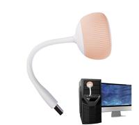 External Speakers, Computer Sound Bar, Desktop Speaker, Loud Surround System, Small Audio Bars with Flexible Cable for Home, Study Desk, Video Calls, Remote Learning, 2.13x1.77 Inches