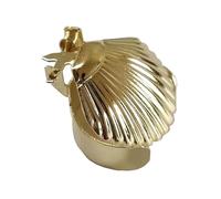 Extinguisher di Candele - Modello di Conchiglia in Metallo Snuffer | Set di Taglieri | Elegante Accessorio per Snuffer A di Candela per Mettere in Sicurezza Le Fiamme | Strumento di Cura delle Ca
