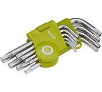 EXTOL CRAFT 66010 - Set di chiavi Torx, 9 pezzi
