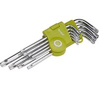 Extol Craft 66011 Set di chiavi a L Torx (9 pezzi)