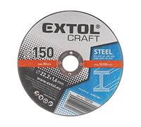 EXTOL CRAFT Dischi da taglio per metallo, 5 pezzi, 150 x 1,6 x 22,2 mm