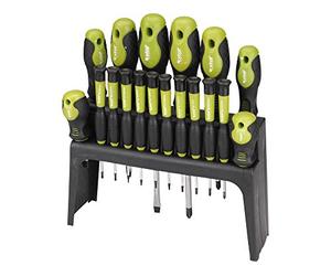 EXTOL CRAFT Set di cacciaviti, 18 pezzi, CrV