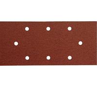 EXTOL PREMIUM Carta vetrata, chiusura in velcro, confezione da 10 pezzi, 93 x 190 mm, P120