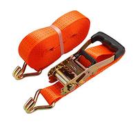 EXTOL PREMIUM Cinghia con cricchetto e ganci, 3 m x 50 mm, max. 4000 kg