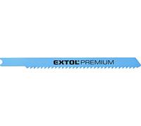 EXTOL PREMIUM Fogli per seghe da cancello, 5 pezzi, 75 x 2,5 mm, bimetalliche
