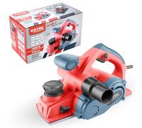 Extol Premium Pialla elettrica da 110 mm di larghezza e fino a 3 mm di profondità, piallatrice elettrica a mano, 1000 W, pialla per legno con arresto parallelo e adattatore per tubo