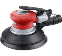 Extol premium pressione dell' aria Levigatrice orbitale vibrazione cerchio 150 mm, velocità di rotazione 10500 giri/min, Accoppiamento 1/4 pollici, 1 pezzi, Rosso, 8865038