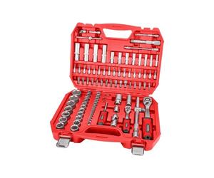 EXTOL PREMIUM Testa a bussola, set da 94 pezzi, 1/4", 1/2", crv/s2 8818337