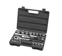 EXTOL PREMIUM Testina cava, set da 21 pezzi, CrV, 1/2"