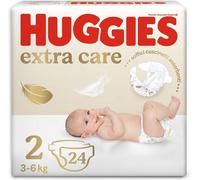 Extra Care Bebè, Pannolini Taglia 2 (3-6Kg), Ultra Assorbente, Design Disney, 24