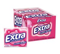 Extra Classic Bubble Gum, 15-Stick Slim Packs (Pack of 20) by Extra