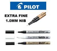 Extra Fine 1.0mm Pilot Super Colore Pennarello Metallico Pittura Permanente Ink