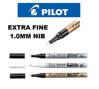 Extra Fine 1.0mm Pilot Super Colore Pennarello Metallico Pittura Permanente Ink