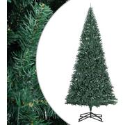 Extra Large Artificial Christmas Tree, Green PVC, 500 cm, 5830 Branches, Realistic Needles, Sturdy Metal Stand, Easy Assembly & Storage for Indoor Holiday Decor, Home, Commercial Use