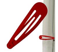 Extra Large Fashion Hair Clip System, Cute 3D Printed Strong Hold Claw Clamp, Non Slip Jumbo Styling Hair Accessory, Decorative Grip Holder Tool, Trendy Women Girls Outfit Use Beige Matte