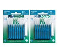 Extra Large Plakkontrol 1,5mm 2x6 pz Spazzolino da denti