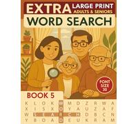Extra Large Print Word Search for Adults and Seniors, Book 5: 50 Themed Puzzles With Solutions (30 Font Size)