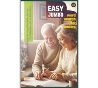 Extra Large Print Word Search for Seniors: 50+ Easy Jumbo Word Finds with Extra Large Print | Nostalgic & Relaxing Puzzle Book for Seniors and Adults to Boost Memory and Relieve Stress, English