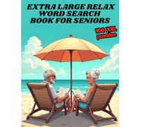 Extra Large Relax Word Search Book for Seniors: Relaxing Nature and Wildlife Word Games, Easy Brain Exercise Puzzles with Large Font for Older Adults and Seniors