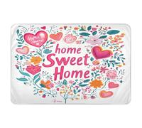 Extra Large Riutilizzabile Baby Bed Pad altamente assorbente Potty Training Cover Cambiare Pannolino Pad per Bambini Bambini 132 x 86 cm San Valentino Fiori Home Sweet Home