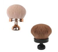Extra Large Rose Gold Self Tanning Blend Brush, Extra Large Body Makeup Brush, for Foundation, self-tanners, Powder, Face and Body(Black+Rose Gold)