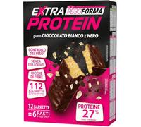 EXTRA PROTEIN BAR GUSTO CIOCCOLATO BIANCO E NERO