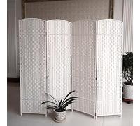 Extra Tall 180 cm Folding Room Divider 3/4/5/6/7/8 Panels for Garden Classroom Dorm Doctors Office Stylish White Indoor Partition