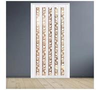 Extra Wide Bi Folding Doors Interior Door, Porta a soffietto larga 23-80 pollici, porte divisorie scorrevoli alte 80 pollici(34x80in (86.5x203cm))