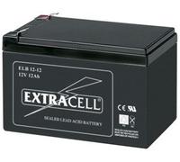 EXTRACELL Batteria Ricaricabile al Piombo SIGILLATA 12 Volt 12 Ah Marca