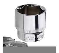 Extractor De Tuercas Para Ejes De Acero Compatible Con Trinquete 13mm Herramienta Manual Reparación Vehículo | Cazoleta 36mm - Casquillo Hexagonal De 6 Puntos Con Protección Antióxido |