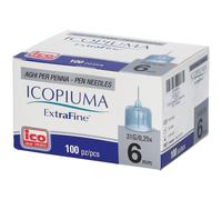 Extrafine® Aghi per Penna 31 G 6 mm 100 pz Ago per iniezione