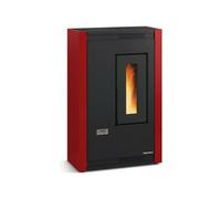 Stufa pellet 5,1kW LUISELLA 5.0 Bordeaux 5 stelle Classe A+ 1292600