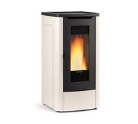 EXTRAFLAME DAHIANA 5.0 STUFA A PELLET VENTILATA 1287401 AVORIO 5 STELLE A+