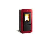 EXTRAFLAME DIADEMA IDRO EVO BORDEAUX 1276804 STUFA A PELLET 28KW A+ AD ACQUA
