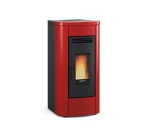 EXTRAFLAME KLAUDIA PLUS AD EVO BORDEAUX STUFA A PELLET 8KW IR TOUCH 1297150