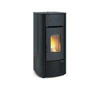 EXTRAFLAME MARIELLA PLUS NERO 1294852 STUFA A PELLET CANALIZZATA 7,5KW LCD