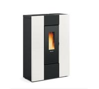EXTRAFLAME MARILENA PLUS AD CRYSTAL STUFA a PELLET 8 KW BIANCA