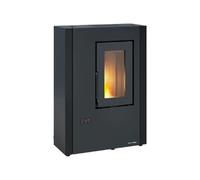 Stufa pellet 7kW LUISELLA 5.0 Maxi WiFi Black Classe A+ 1294902