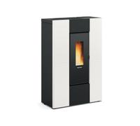 EXTRAFLAME 1296300 MARILENA PLUS 5.0 AD STUFA A PELLET CANALIZZATA SLIM BIANCO