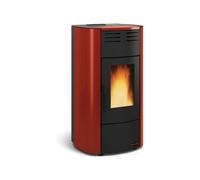 EXTRAFLAME RAFFAELLA IDRO H15 5.0.16 BORDEAUX 1294600 TERMOSTUFA A PELLET 19KW