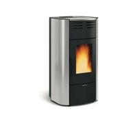 EXTRAFLAME RAFFAELLA IDRO H18 5.0.16 GRIGIO 1294701 TERMOSTUFA A PELLET 23,6KW
