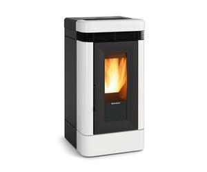 Extraflame Stufa a pellet canalizzata LUCIA PLUS 1283251 finitura bianco